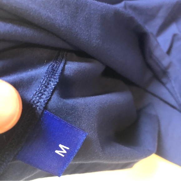 Kit and Ace Mens Golf Shirt Medium Blue Polo - Picture 2 of 3